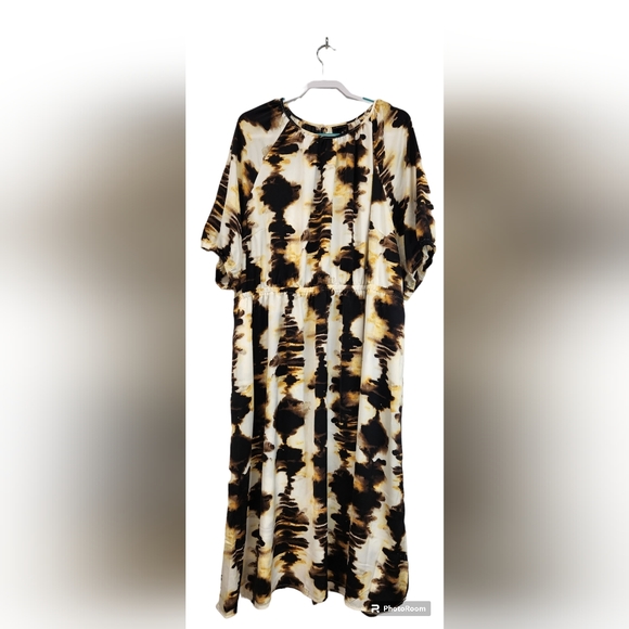 Who What Wear Dresses & Skirts - Who What Wear Inkblot Dress 3X